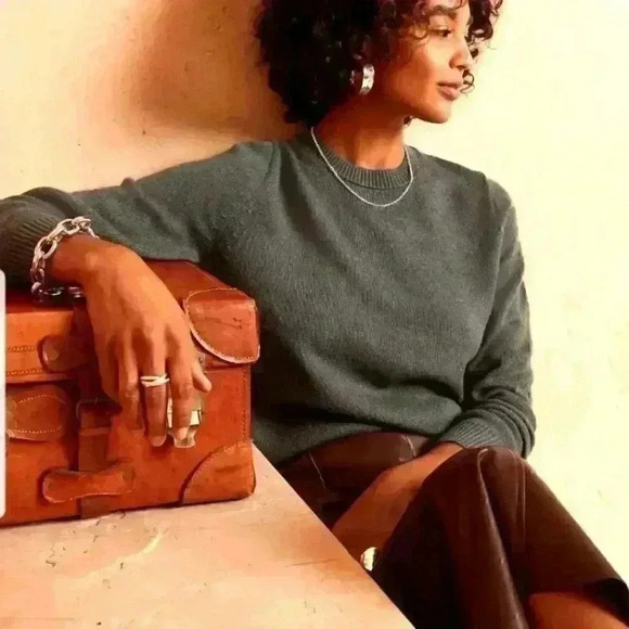 Banana Republic Lofty Crew-Neck Sweater - Picture 1 of 8